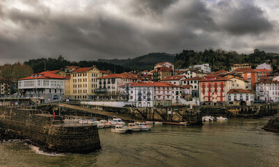 Fototapeta premium Puerto de Mundaka