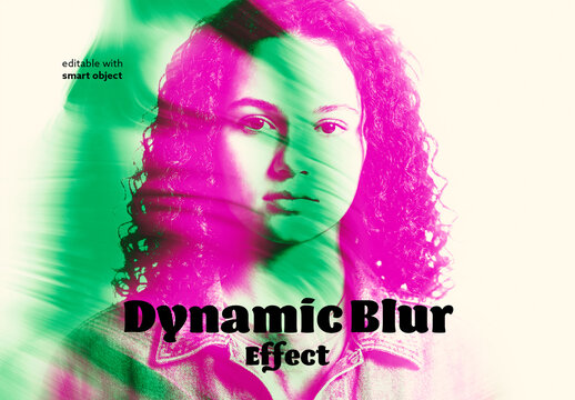 Dynamic Blur Photo Effect