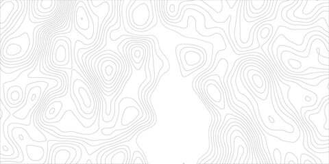 Vintage Outdoors Topographic Map Vector Seamless Terrain Grid, Abstract White Wave Contours, and Geographic Elevation Patterns for Cartography Concepts. © Mirror