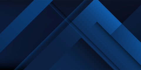 Blue black abstract background geometry shine and layer element vector for presentation design. Suit for business, corporate, institution, party, festive, seminar, and talks