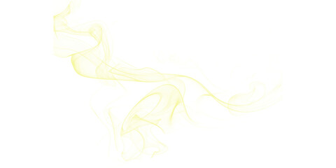 Naklejka premium Wisps of ethereal yellow smoke dance in darkness abstract light trails swirl creating a mesmerizing delicate smoky