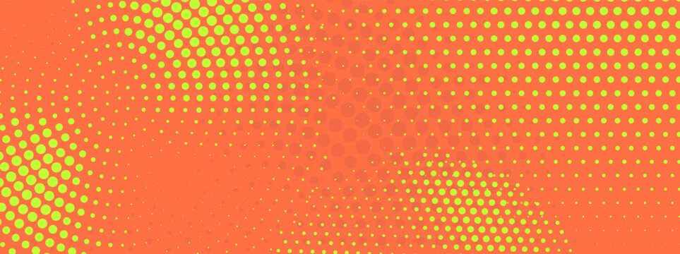 Grunge halftone dotted gradient texture, Retro comic ornament with circle flecks and particles, Bitmap background with fading speckles and grainy noise effect, vector vintage pop art backdrop