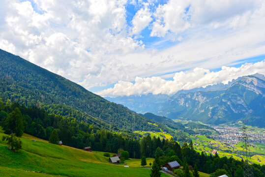 Das Sarganserland im Kanton St. Gallen 