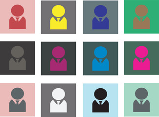 Fototapeta premium Basic icon RGB