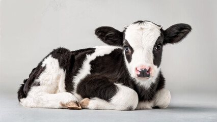 Obraz premium newborn calf