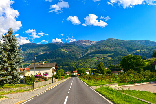 Prad am Stilfserjoch (Prato allo Stelvio) in S&uuml;dtirol, Italien