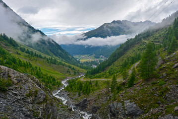 Obraz premium Sulden (Solda) in Südtirol, Italien 