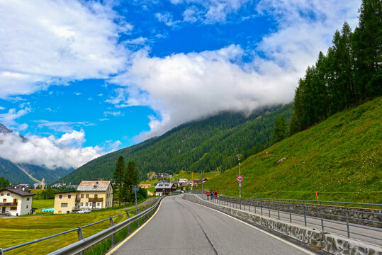 Sulden am Ortler in S&uuml;dtirol im Sommer