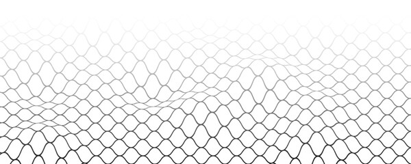 Mesh texture for fishing nets. Seamless pattern for sportswear or soccer goal, volleyball net, basketball hoop, hockey, athletics. Abstract net background for sports