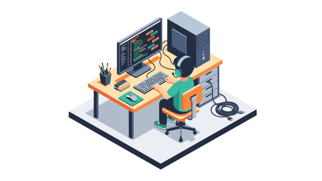 Coding Isometric Images – Browse 69,607 Stock Photos, Vectors, and ...