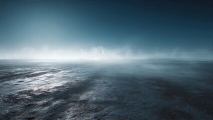 Obraz premium Windy Horizon: Atmospheric Landscape