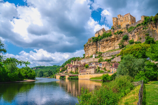 Beynac-et-Cazenac Village and Dordogne River France