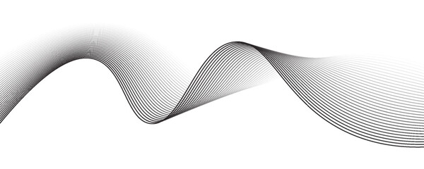 Dotted halftone waves. Abstract liquid shapes, wave effect dotted gradient texture waves isolated vector symbols set. Halftone graphic dots waves