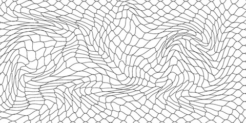 Mesh texture for fishing nets. Seamless pattern for sportswear or soccer goal, volleyball net, basketball hoop, hockey, athletics. Abstract net background for sports. © rezel