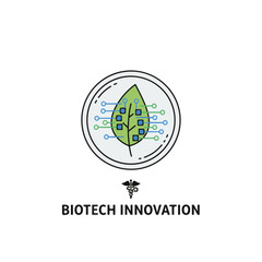 Laboratory petri dish with green leaf and digital circuitry for biotech innovation and sustainable genetic engineering.