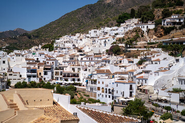 Obraz premium View of the city of Frigiliana Spain
