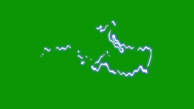 Flash FX Energy Overlay, Electric effects FX Energy 2D motion graphics elements, Just drop it into your project, Works with any video edition software, cartoon explosion green screen background.