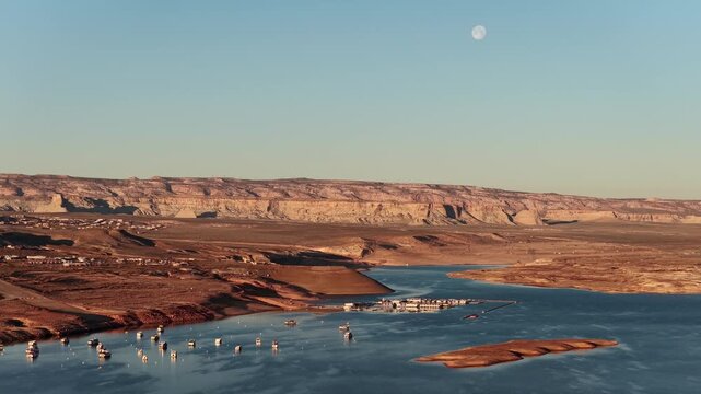 Wahweap Marina on Lake Powell, Arizona