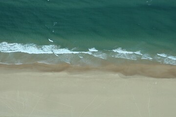 waves on the beach in Australia, Gold Coast © Yunseo
