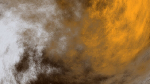 golden smoke. Gold clouds abstract background