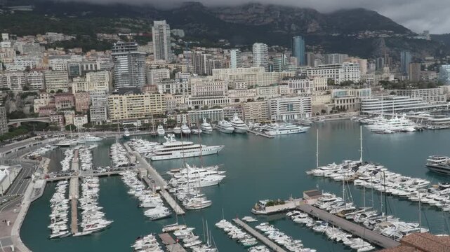 Port Hercule in Monaco