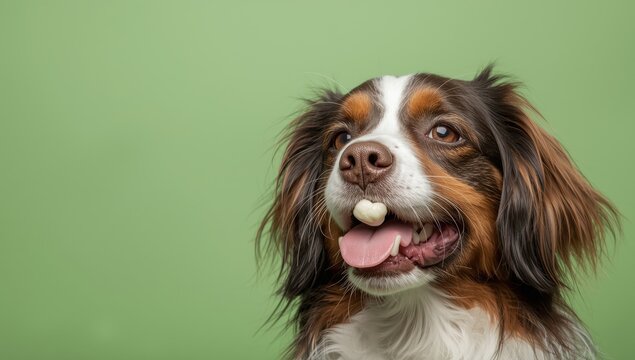 Canine toothpaste chew