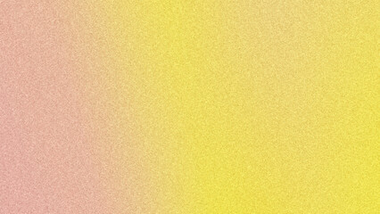 Obraz premium Grainy Pastel Pink and Yellow Gradient Abstract Background