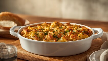 Classic baked cauliflower dish