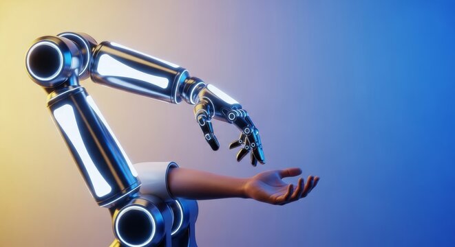Advanced robotic arm technology designed for precise physical rehabilitation, helping patients regain movement and strength after injury, machine, future, regain