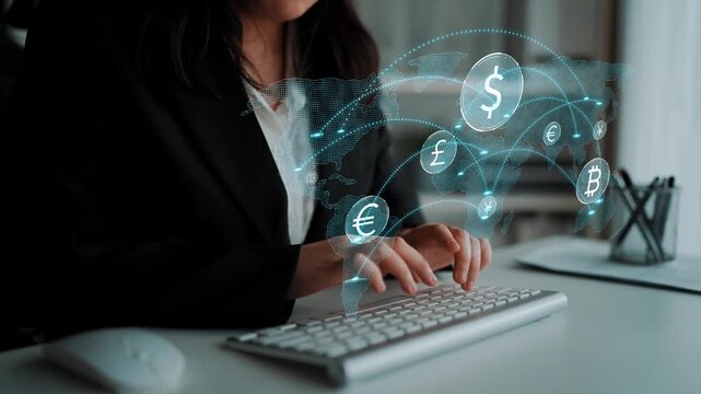 Global currency exchange enables seamless money transfer through currency, exchange, and global systems for decentralized international financial connection Marrow