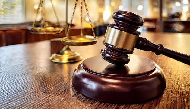 compensatory damages law and wooden gavel