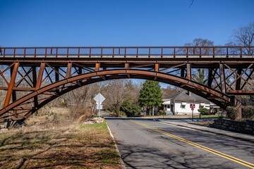 Obraz premium athens, Georgia firefly trail