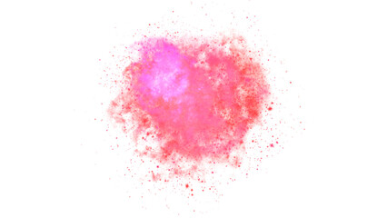 Abstract Pink and Purple Cosmic Nebula Starfield Background © background ghost 
