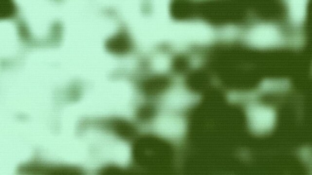 Abstract Blurred Olive Green Background with Organic Shapes and Grid Texture