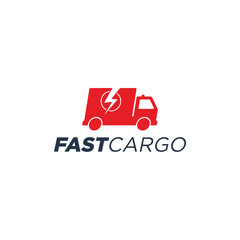 Fast Cargo Logo Vector Simple