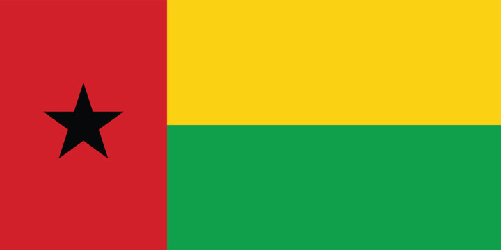 Official Flag of Guinea-Bissau &ndash; National Flag of the Republic of Guinea