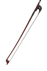 Obraz premium One double bass bow isolated on white