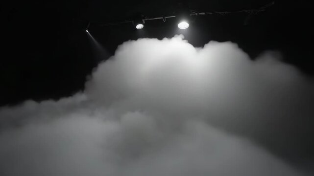 Cinematic Mist Flowing Calmly Across Scene with Soft Drift