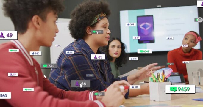 Editor selecting red patch on left man jacket applying tracked masks and filling to restore cloth