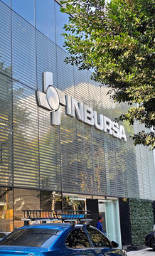 Mexico City, Mexico - Jan 14, 2026: Grupo Financiero Inbursa, a leading Mexican financial institution, offers multiple banking services, insurance, investment funds, AFORE and leasing