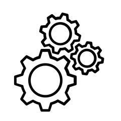 Fototapeta premium Search bar icon with magnifying glass symbol isolated on black background for web interface and digital navigation concept