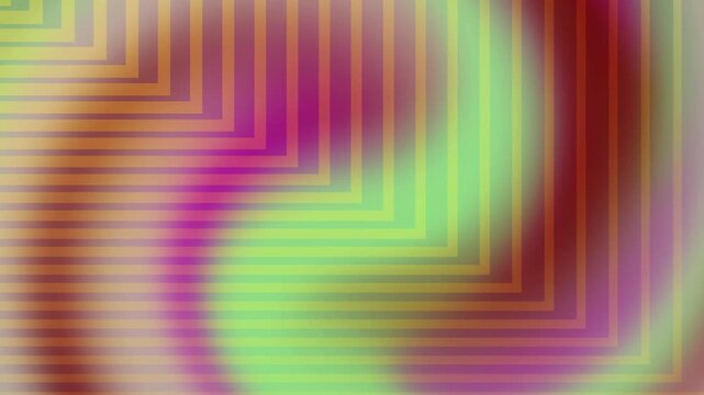 Vibrant abstract background with layered chevron patterns, 4k Animated Looping Grainy Noise Texture Gradient Background.