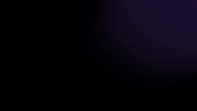 Light leak transition animation with purple glow flare, cinematic film burn overlay effect, abstract luminous flash design