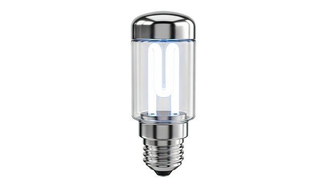 Compact Fluorescent Light Bulb with E14 Screw Base