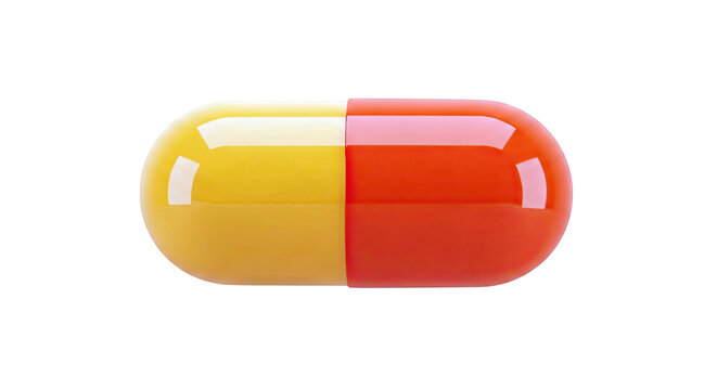 Two-Tone Pharmaceutical Capsule