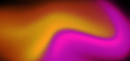 Abstract neon gradient wave background with vibrant orange yellow and magenta glow, smooth fluid blend, modern dynamic wallpaper design.