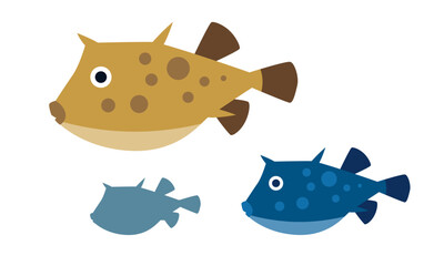 ふぐのイラスト素材 © HARAHi