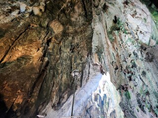 waterfall in the mountains