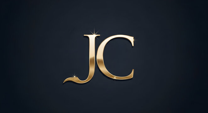 Professional monogram logo featuring the letters J and C intertwined