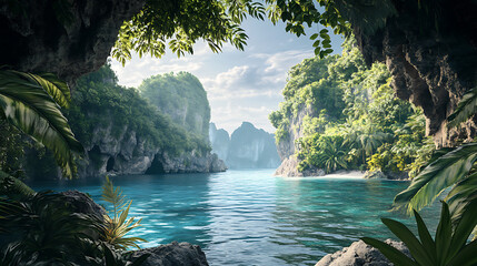 A beautiful natural landscape.